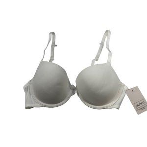 Auden Women's Size 32B Bra The Everyday Lightly Lined T-Shirt White New